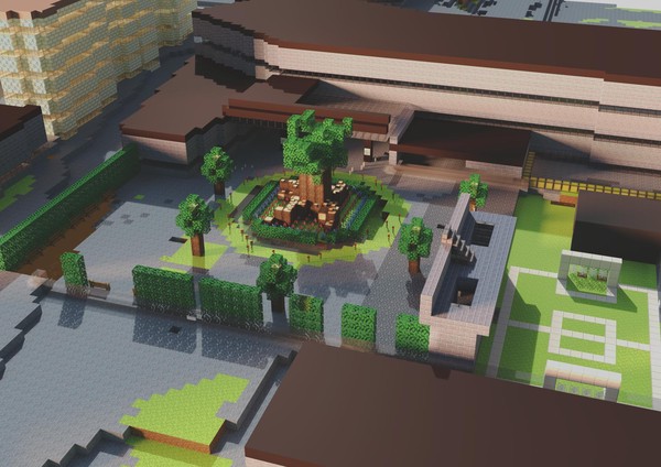 Collège Dora Maar - La cour de récréation - année scolaire 2021/22 - Participants : Élèves de 5ème, une enseignante, un urbaniste (O'zone), un designer et un chercheur (IRI)