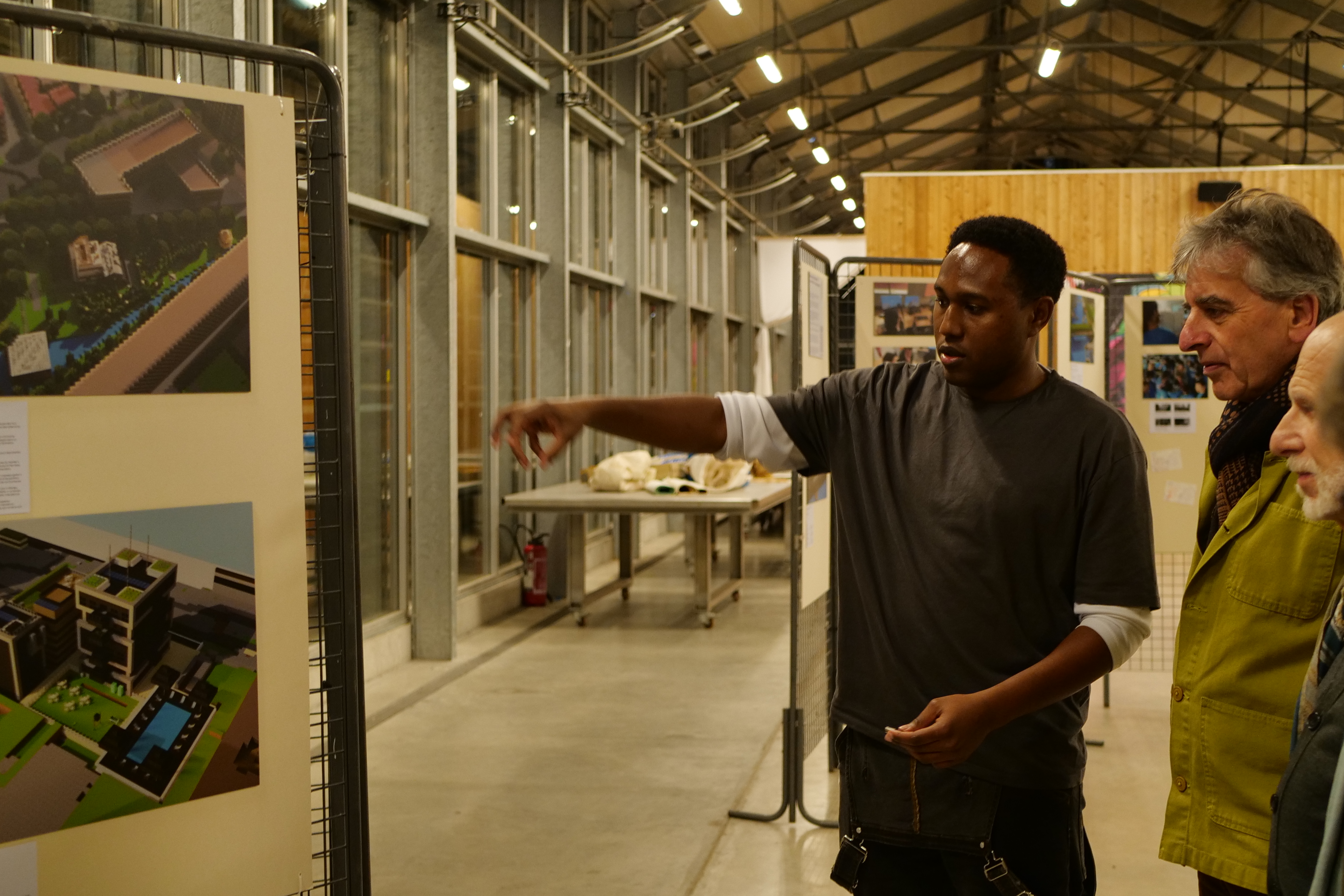 Exposition UNEJ à la serre Wangari